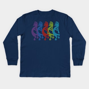 American Southwest Kokopelli Kids Long Sleeve T-Shirt